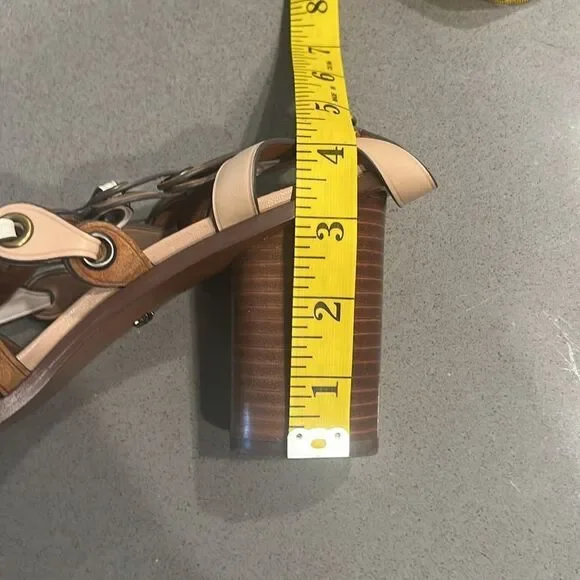 Coach Mid Heel Sandal Links, Size 10 - Picture 15 of 15